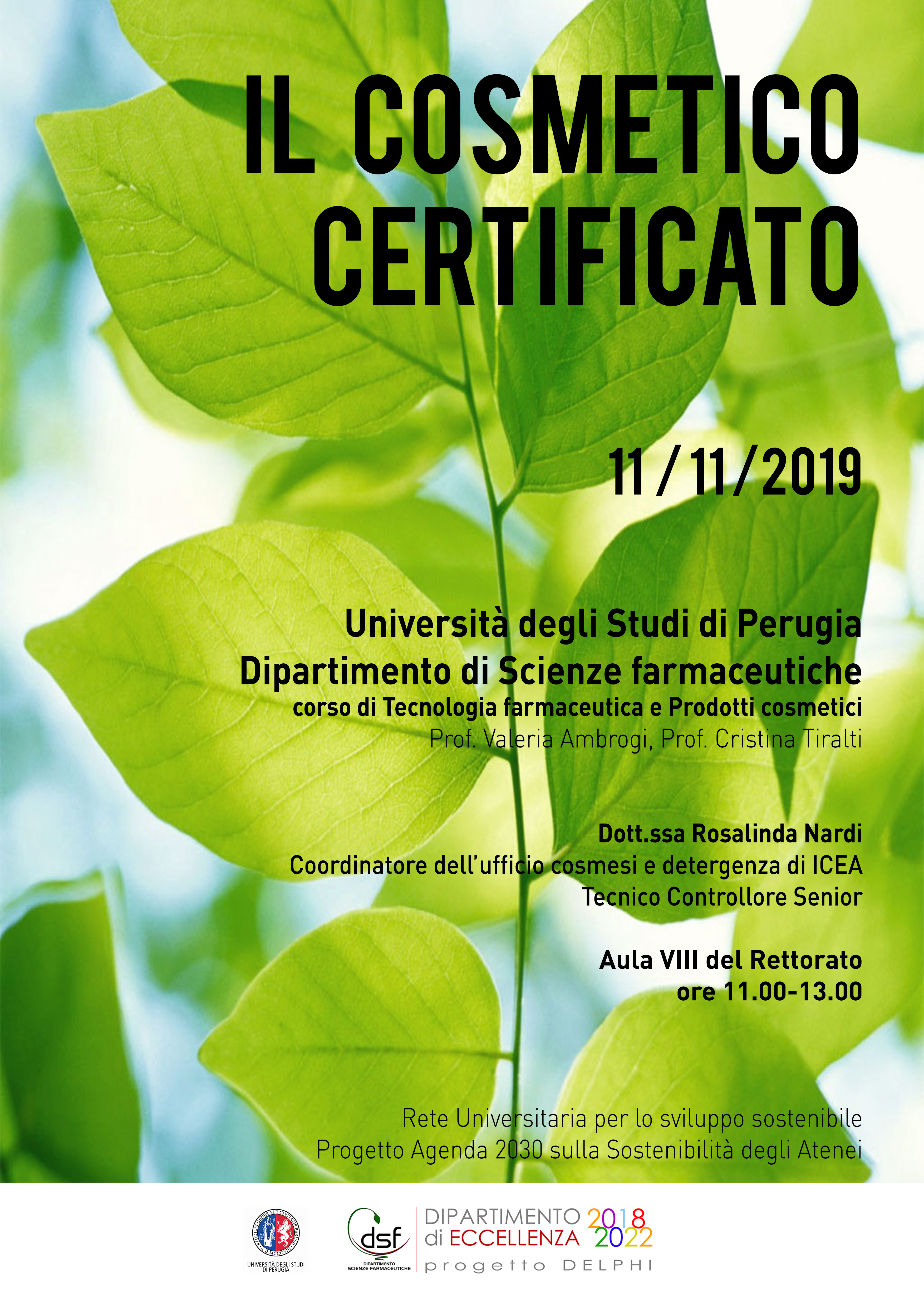 il cosmetico certificato
