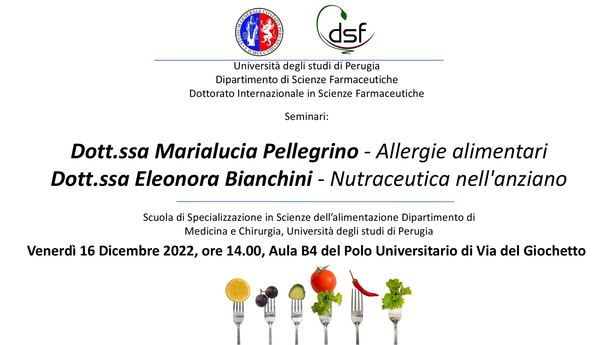 seminari dott.ssa pellegrino dott.ssa bianchini 16.12.2022