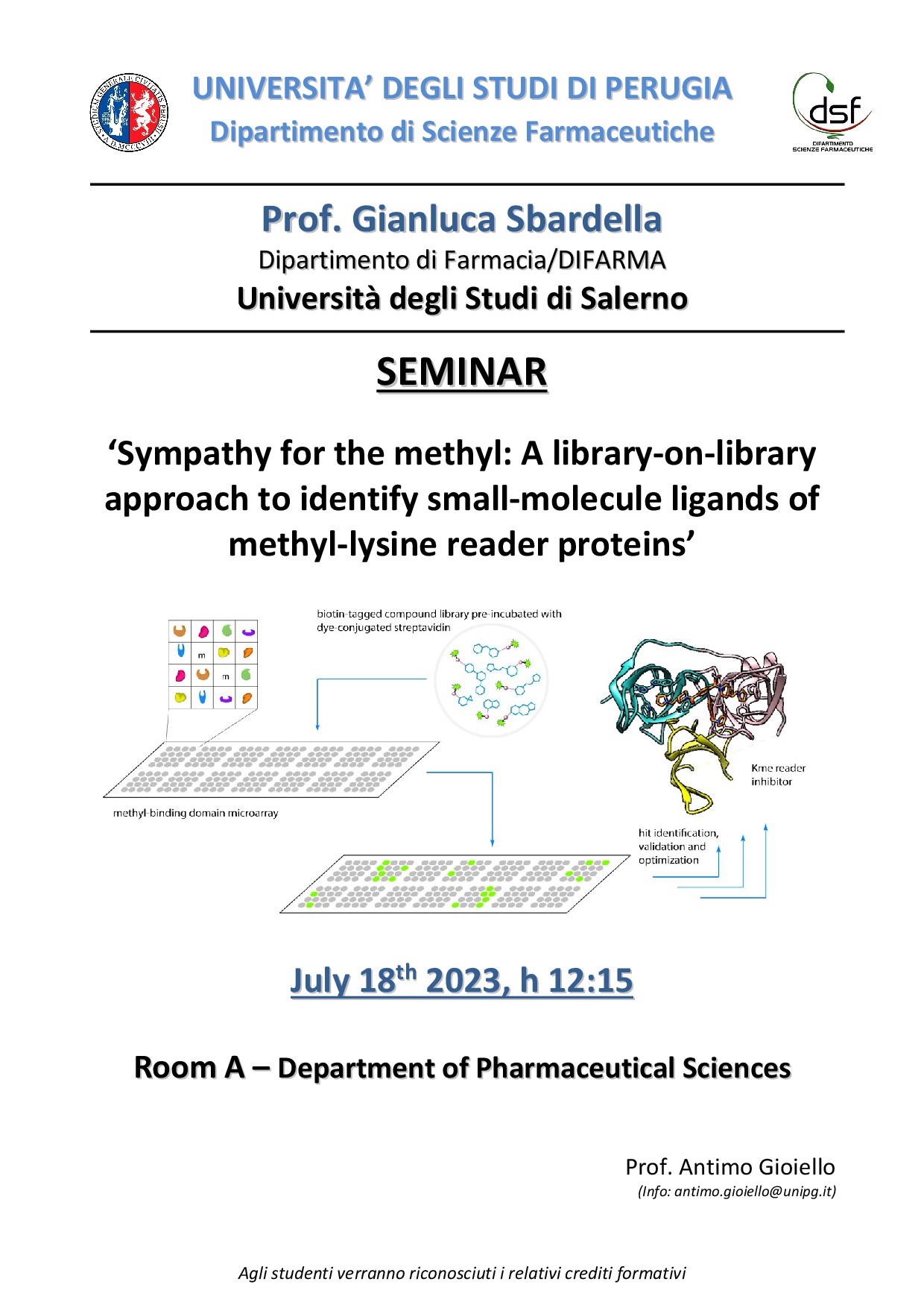locandina seminario prof. sbardella