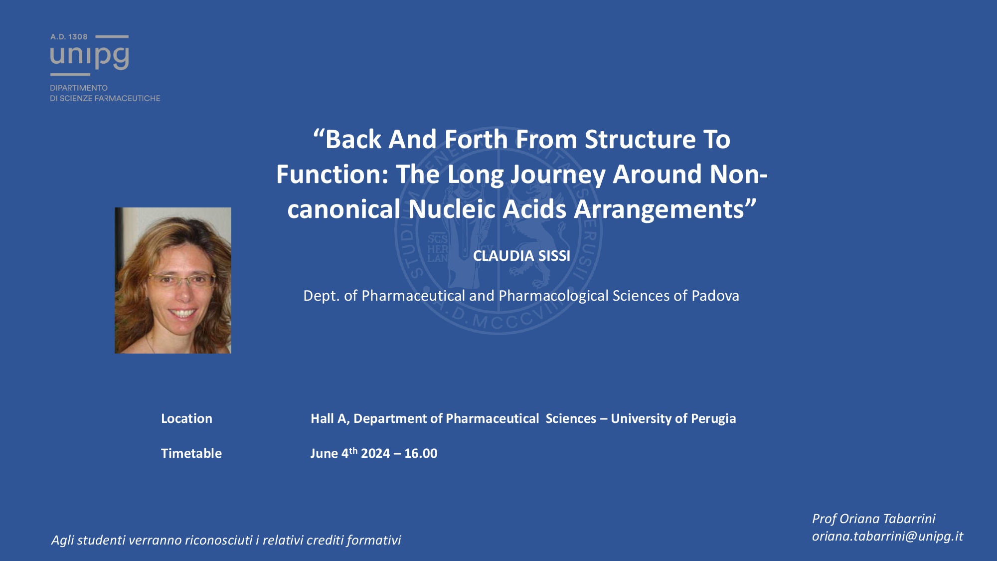 locandina seminario claudia sissi