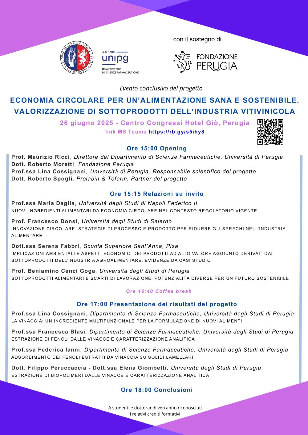 locandina economia circolare 26.06.2025