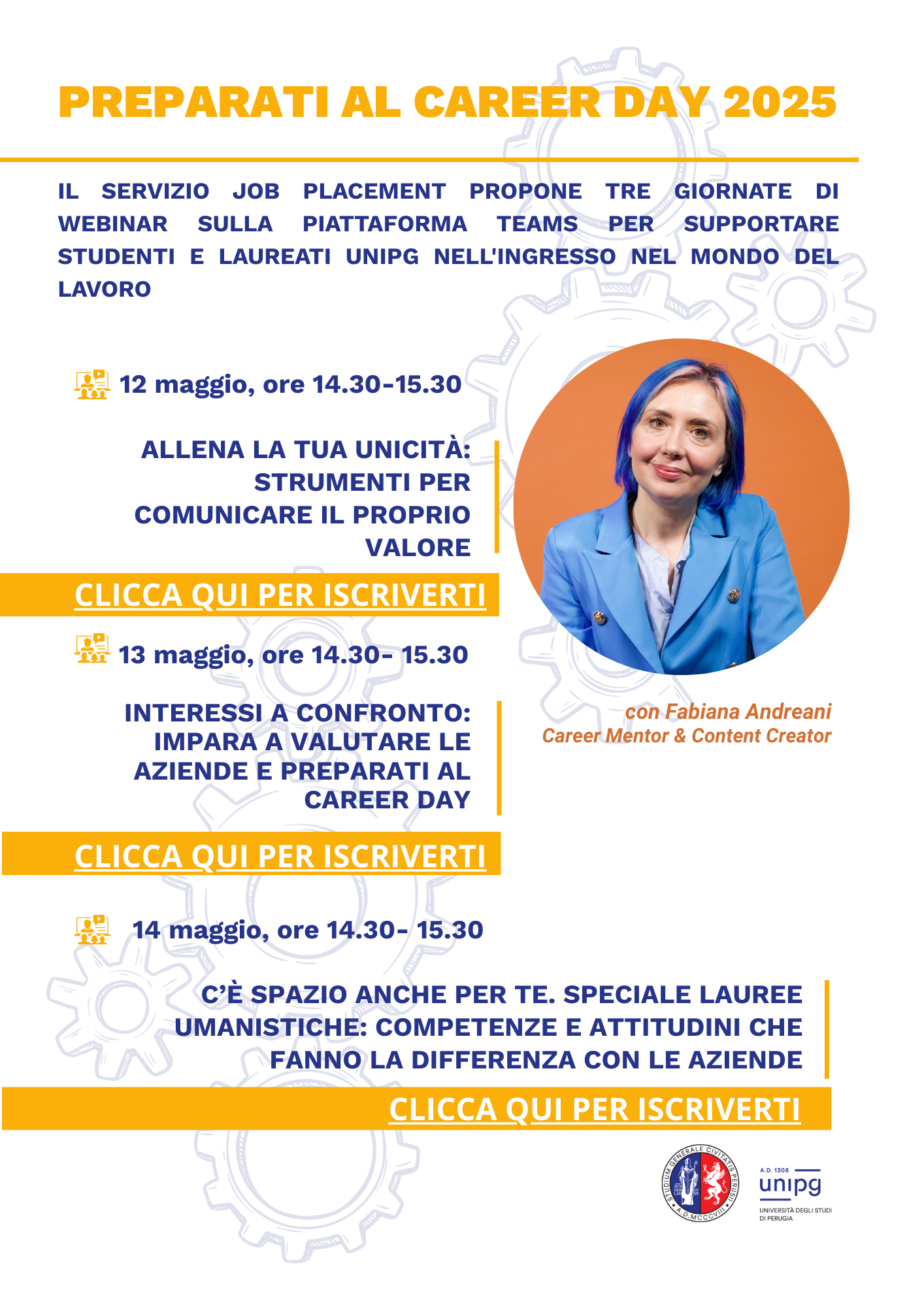 web preparati al career day 2