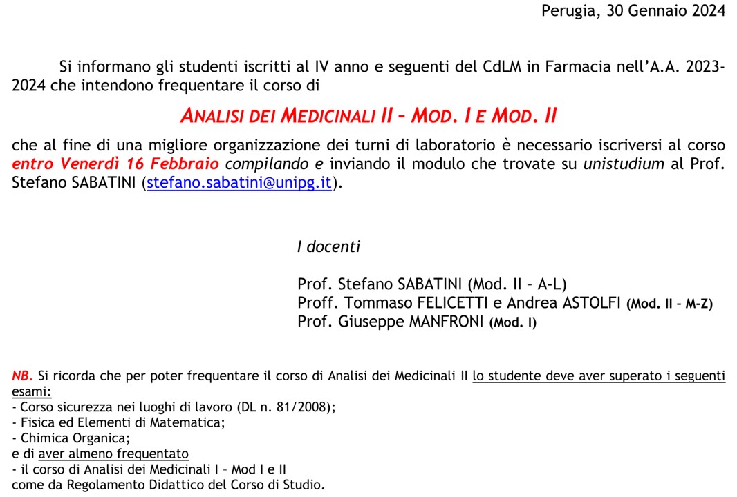 iscrizione al corso aa 2023 2024
